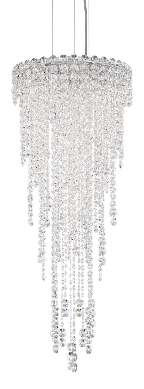 Chantant 4-Light Pendant in Stainless Steel