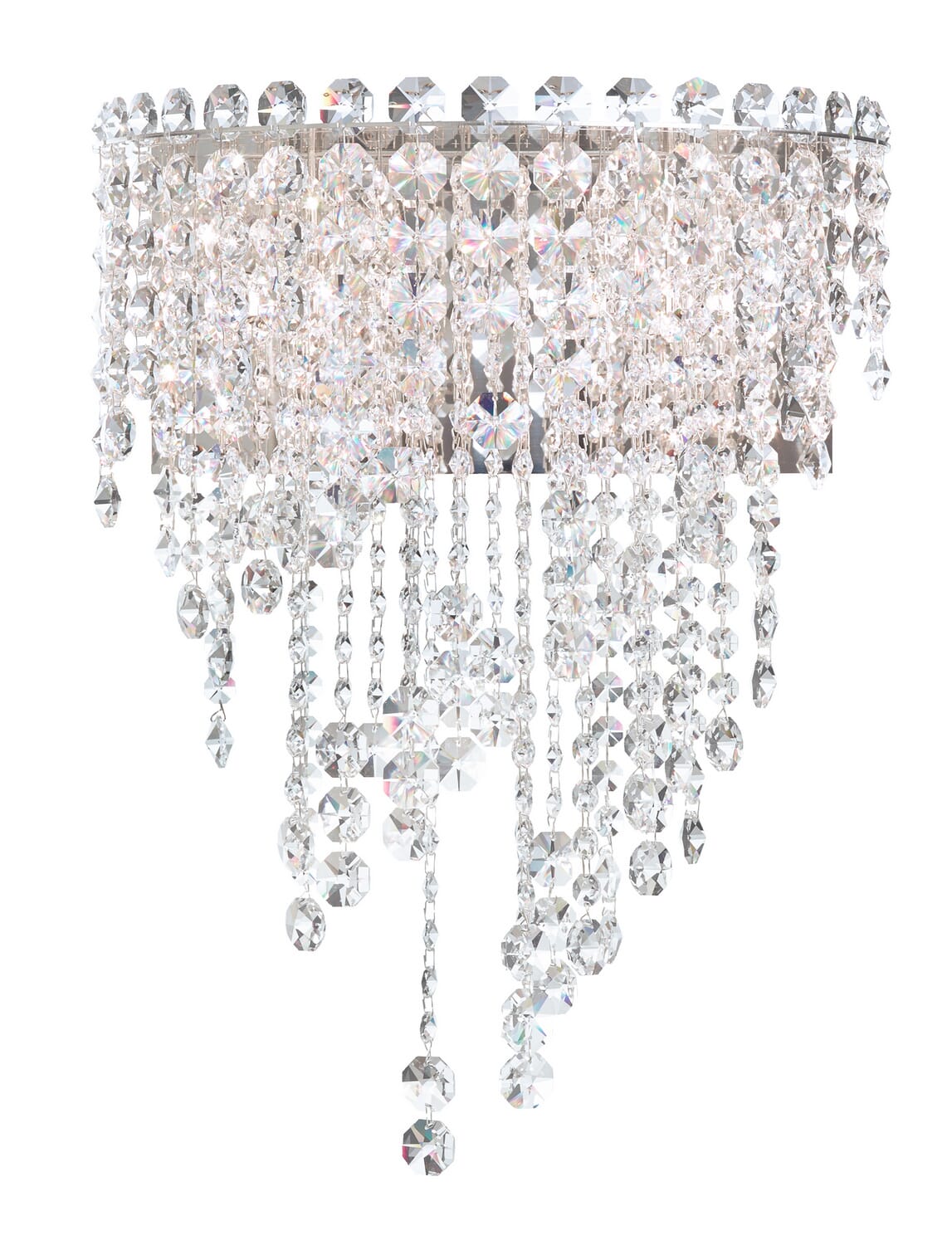 Chantant 4-Light Wall Sconce in Stainless Steel