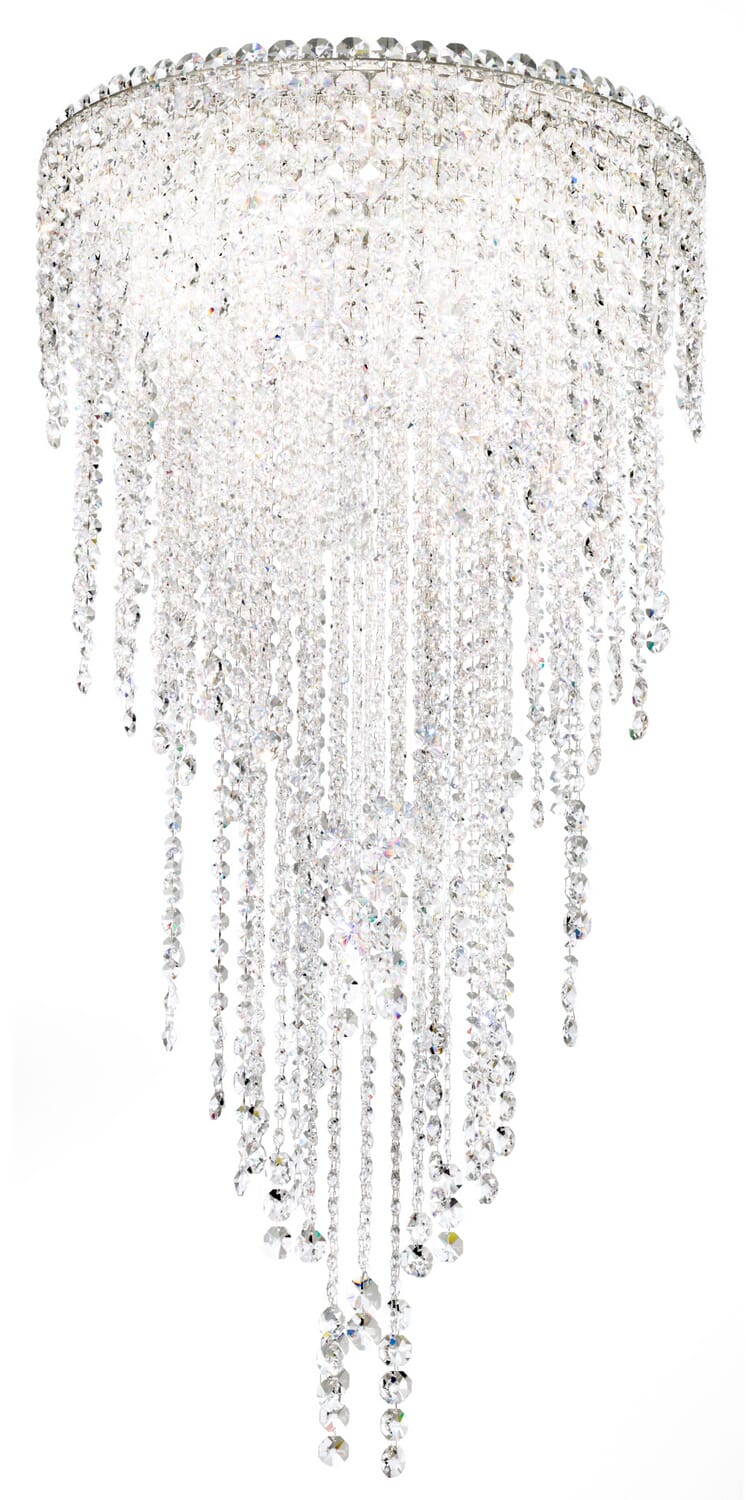 Chantant 5-Light Pendant in Stainless Steel