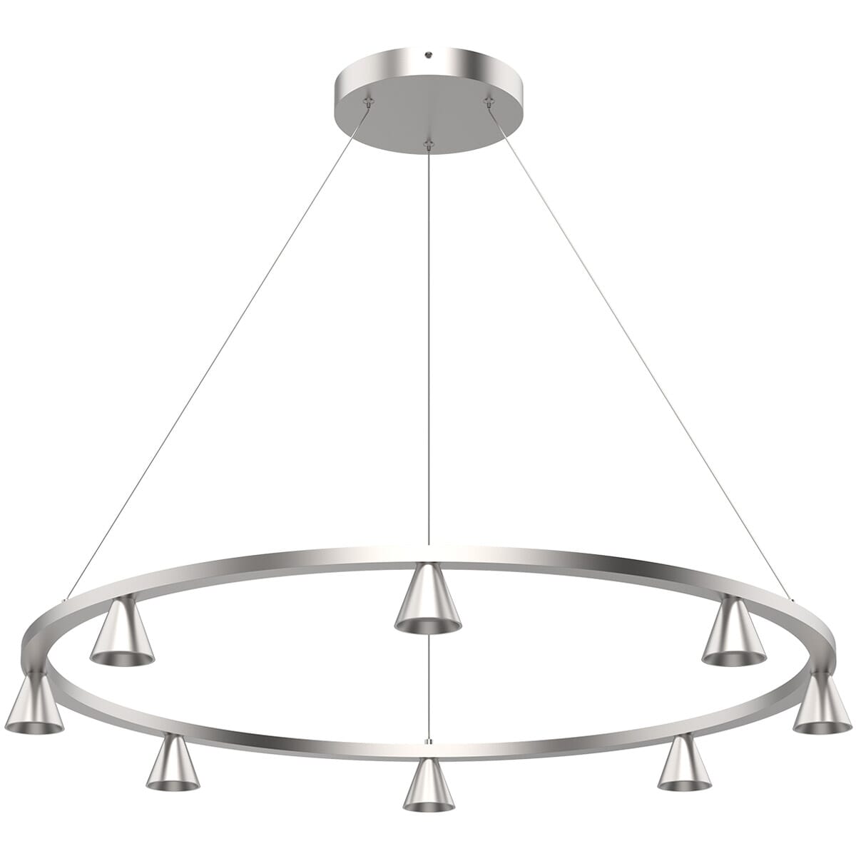 Kuzco Dune Chandelier in Brushed Nickel