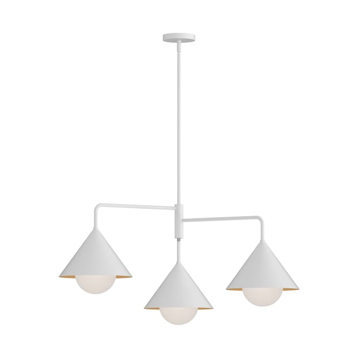 Remy 3-Light Chandelier in Chrome Remy 3-Light Chandelier in Chrome