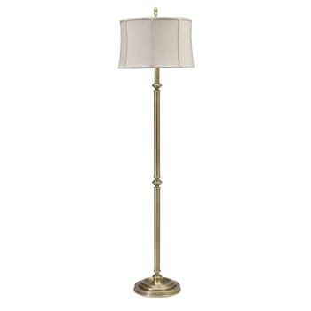 House of Troy Coach Floor Lamp in Antique Brass Finish