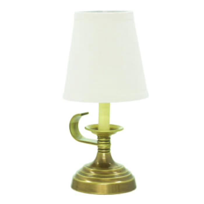 House of Troy Coach 12" Table Lamp in Antique Silver House of Troy Coach 12" Table Lamp in Antique Silver