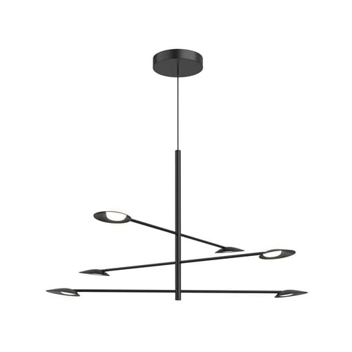 Kuzco Rotaire Chandelier in Black