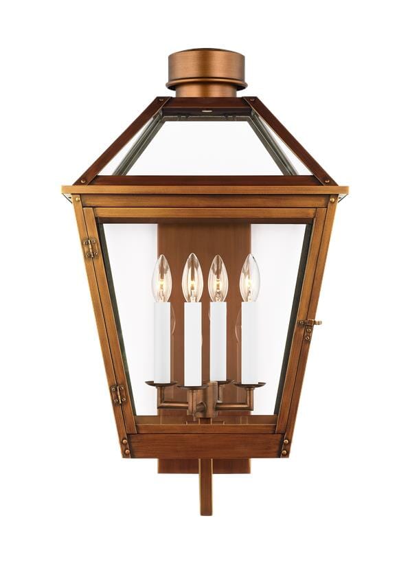 Generation Lighting Hyannis 4-Light Outdoor Wall Light in Natural Copper by Chapman & Myers