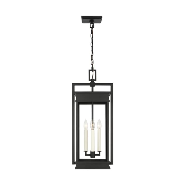 Cupertino 4-Light Outdoor Pendant in Textured Black Cupertino 4-Light Outdoor Pendant in Textured Black