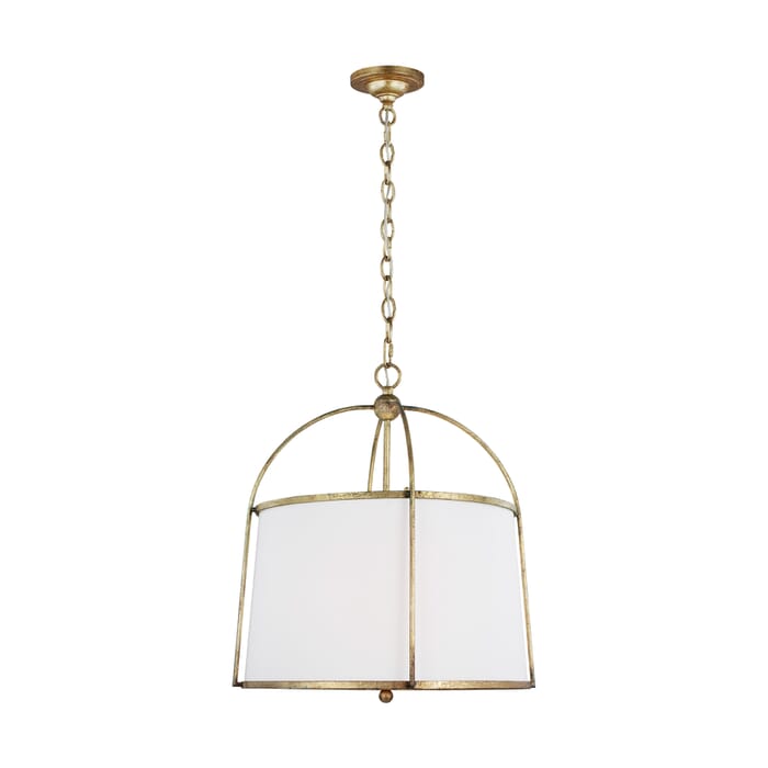 Generation Lighting Stonington 2-Light Chandelier in Antique Gild by Chapman & Myers Generation Lighting Stonington 2-Light Chandelier in Antique Gild by Chapman & Myers