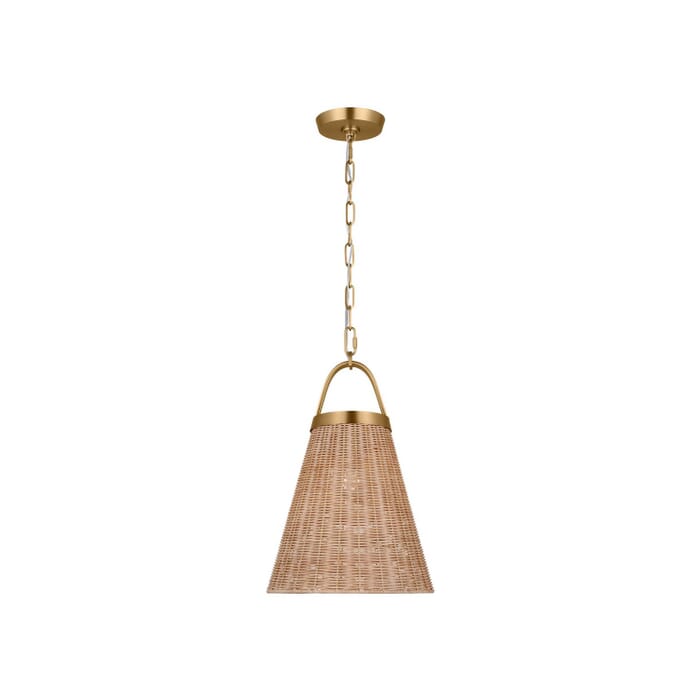 Whitby 1-Light Pendant in Burnished Brass Whitby 1-Light Pendant in Burnished Brass