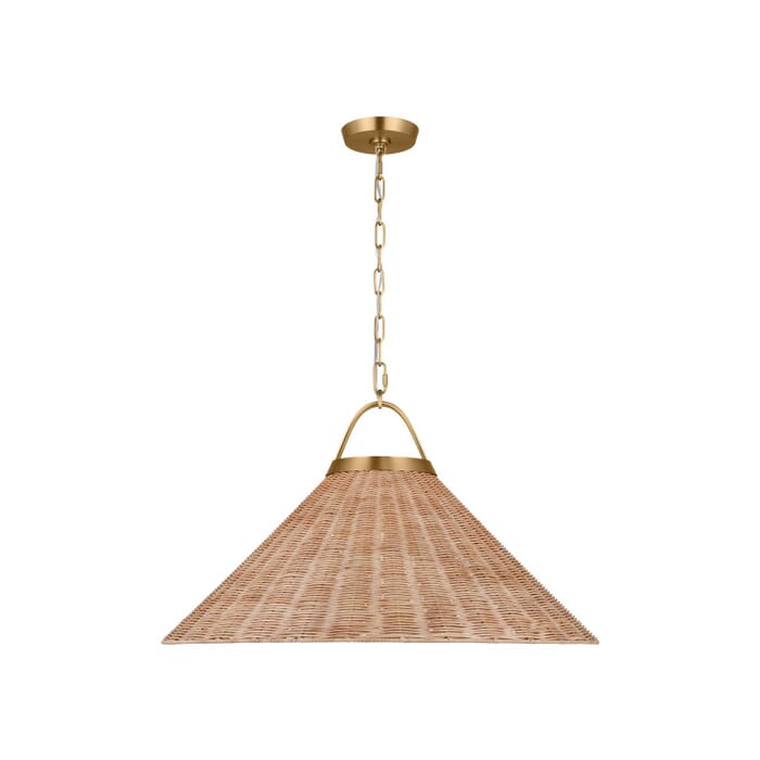 Whitby 1-Light Pendant in Burnished Brass Whitby 1-Light Pendant in Burnished Brass