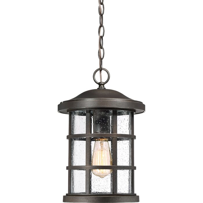 Quoizel Crusade 10" Outdoor Hanging Light in Palladian Bronze Quoizel Crusade 10" Outdoor Hanging Light in Palladian Bronze