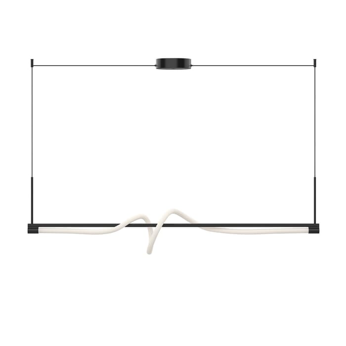 Kuzco Cursive LED Pendant Light in Black Kuzco Cursive LED Pendant Light in Black