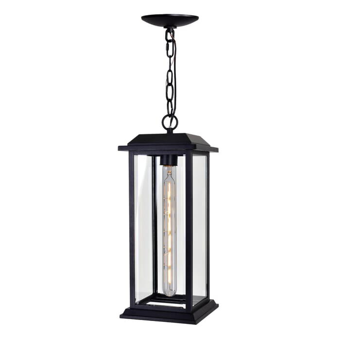 CWI Blackbridge 1 Light Outdoor Black Pendant CWI Blackbridge 1 Light Outdoor Black Pendant
