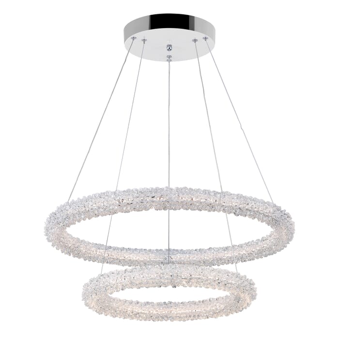 CWI Arielle LED Chandelier With Chrome Finish CWI Arielle LED Chandelier With Chrome Finish