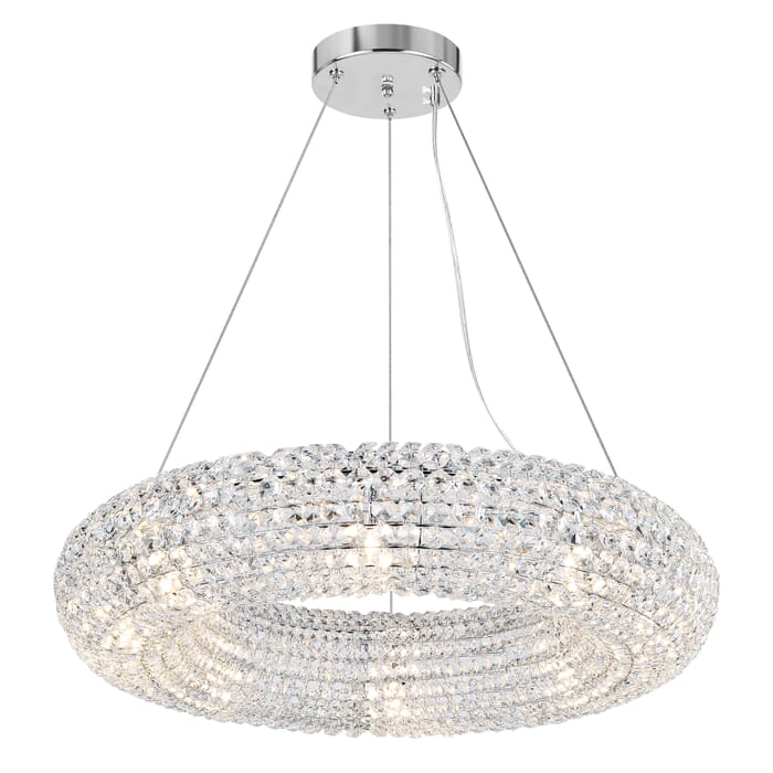 CWI Veronique 8 Light Chandelier With Chrome Finish CWI Veronique 8 Light Chandelier With Chrome Finish