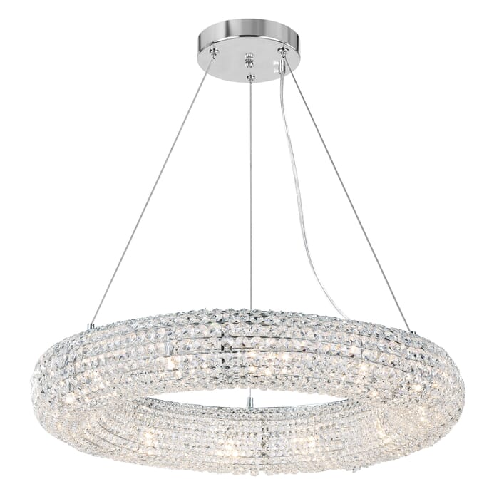 CWI Veronique 12 Light Chandelier With Chrome Finish CWI Veronique 12 Light Chandelier With Chrome Finish