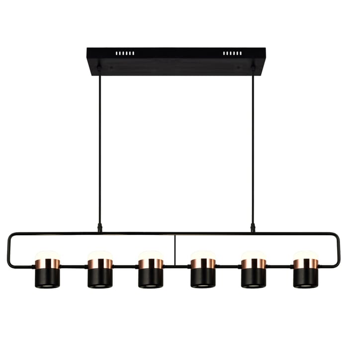 CWI Moxie LED Pool Table Light With Black Finish CWI Moxie LED Pool Table Light With Black Finish