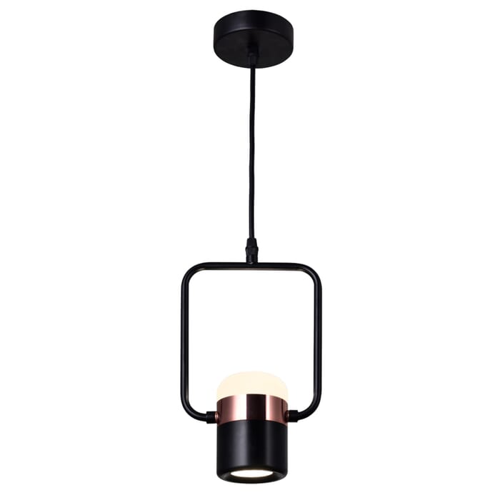 CWI Moxie LED Down Mini Pendant With Black Finish CWI Moxie LED Down Mini Pendant With Black Finish