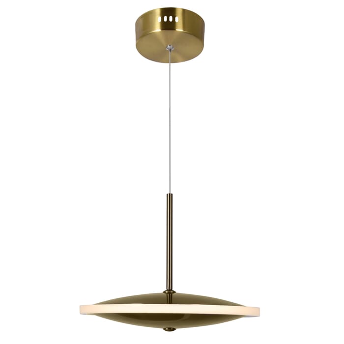 CWI Ovni LED Mini Pendant With Brass Finish CWI Ovni LED Mini Pendant With Brass Finish
