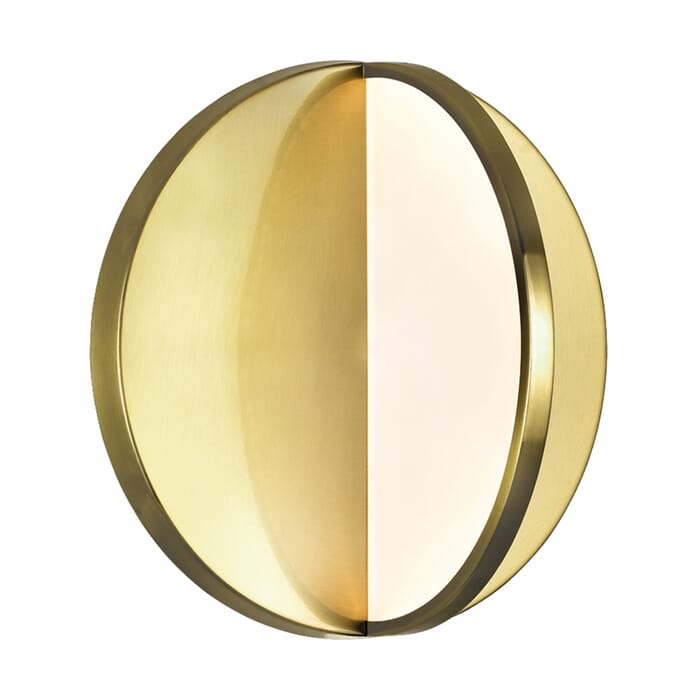 CWI Tranche LED Sconce With Brushed Brass Finish CWI Tranche LED Sconce With Brushed Brass Finish