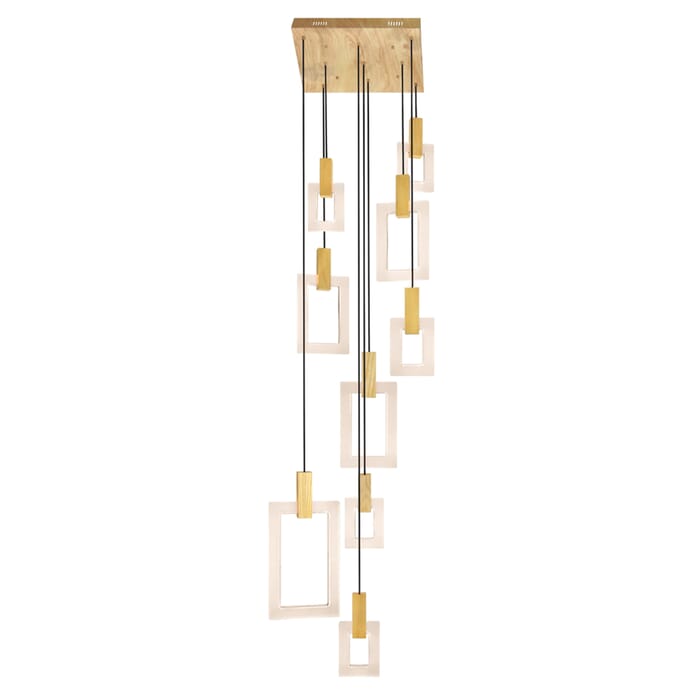 CWI Anello LED Pendant With White Oak Finish CWI Anello LED Pendant With White Oak Finish