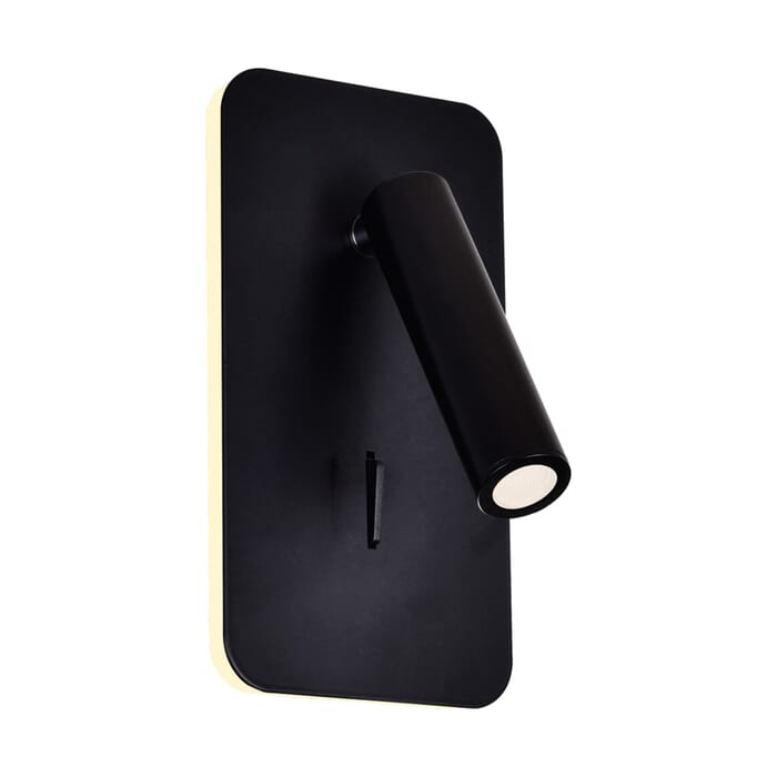 CWI Private I LED Sconce With Matte Black Finish CWI Private I LED Sconce With Matte Black Finish