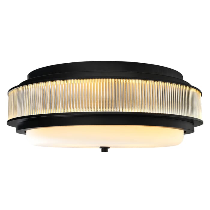 CWI Valdivia 5 Light Black Flush Mount CWI Valdivia 5 Light Black Flush Mount