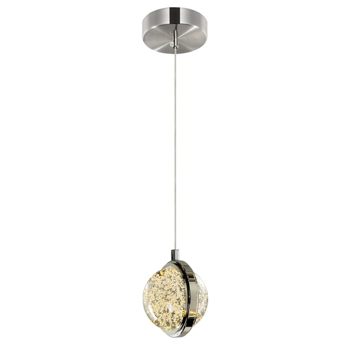 CWI Salvador 4 in LED Integrated Polished Nickel Pendant CWI Salvador 4 in LED Integrated Polished Nickel Pendant