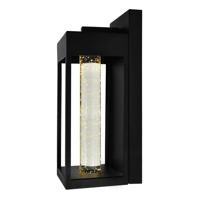CWI Rochester LED Integrated Black Outdoor Wall Light CWI Rochester LED Integrated Black Outdoor Wall Light