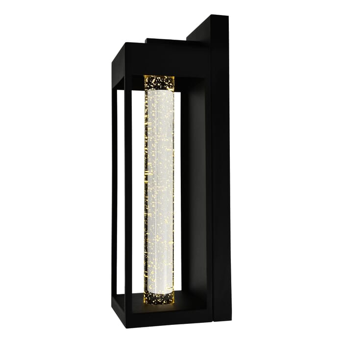 CWI Rochester LED Integrated Black Outdoor Wall Light CWI Rochester LED Integrated Black Outdoor Wall Light