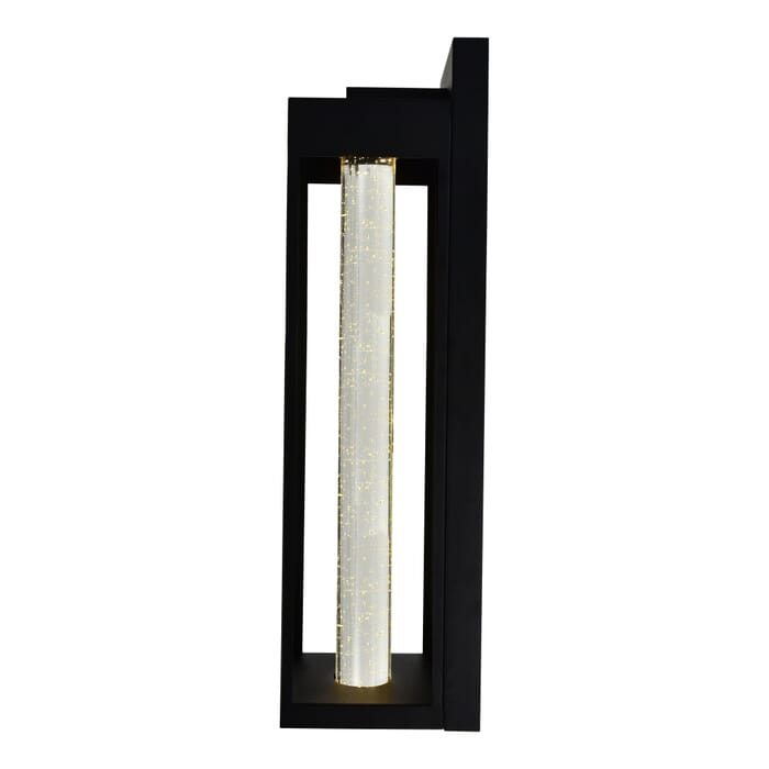 CWI Rochester LED Integrated Black Outdoor Wall Light CWI Rochester LED Integrated Black Outdoor Wall Light