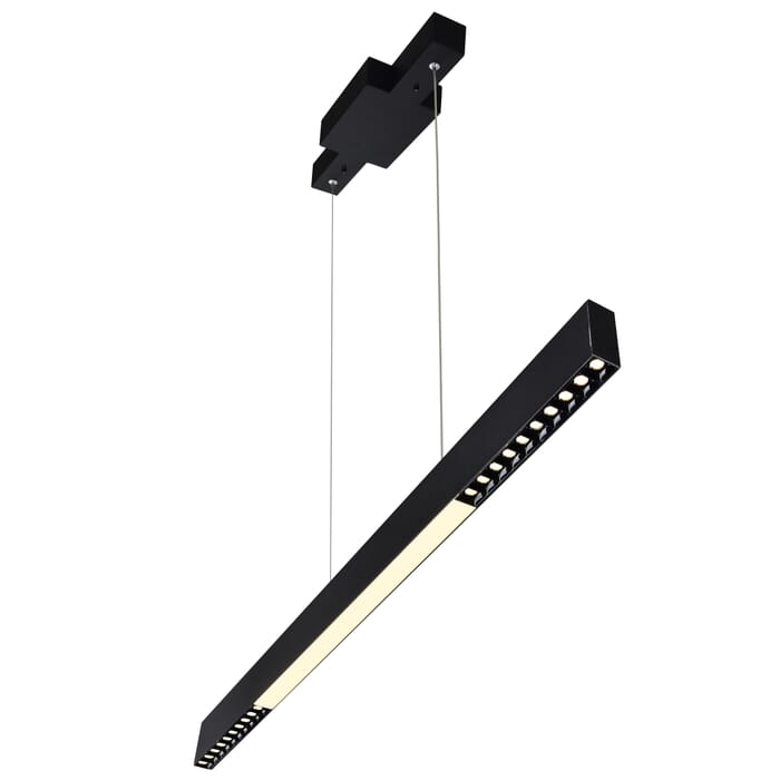 CWI Pienza 45 in LED Integrated Black Chandelier CWI Pienza 45 in LED Integrated Black Chandelier