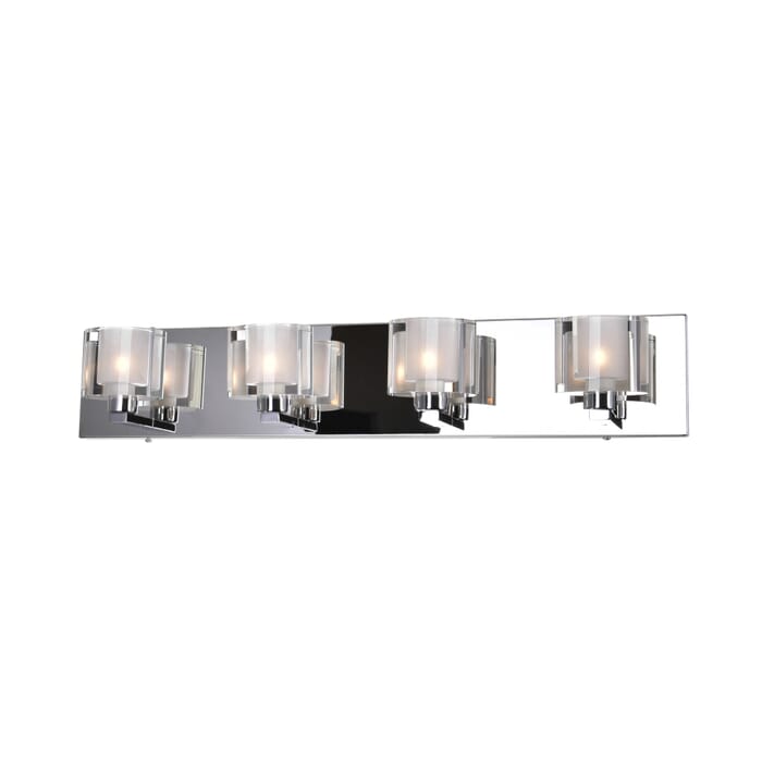CWI Tina 4 Light Wall Sconce With Chrome Finish CWI Tina 4 Light Wall Sconce With Chrome Finish