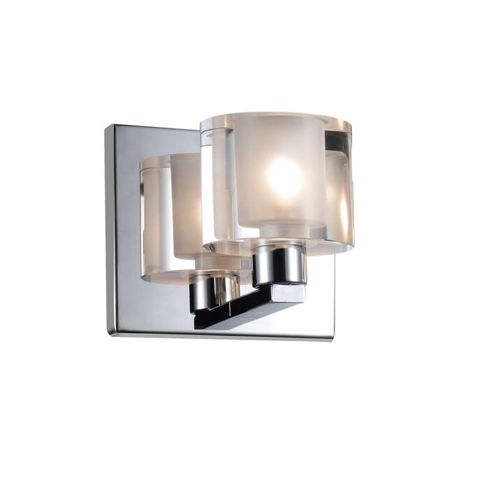 CWI Tina 1 Light Wall Sconce With Chrome Finish CWI Tina 1 Light Wall Sconce With Chrome Finish