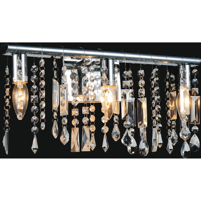 CWI Janine 2 Light Vanity Light With Chrome Finish CWI Janine 2 Light Vanity Light With Chrome Finish