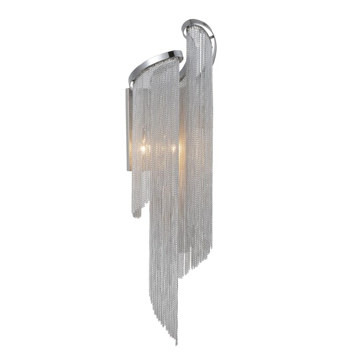 CWI Daisy 2 Light Wall Sconce With Chrome Finish CWI Daisy 2 Light Wall Sconce With Chrome Finish