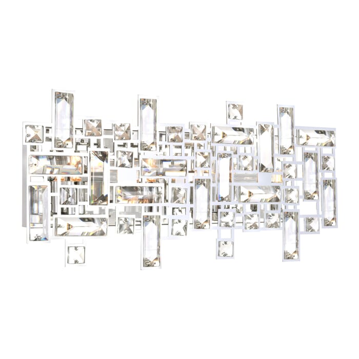 CWI Arley 4 Light Vanity Light With Chrome Finish CWI Arley 4 Light Vanity Light With Chrome Finish