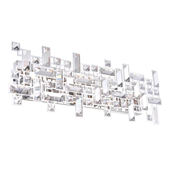CWI Arley 6 Light Vanity Light With Chrome Finish CWI Arley 6 Light Vanity Light With Chrome Finish