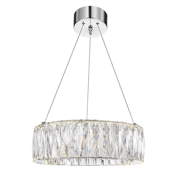 CWI Juno LED Chandelier With Chrome Finish CWI Juno LED Chandelier With Chrome Finish