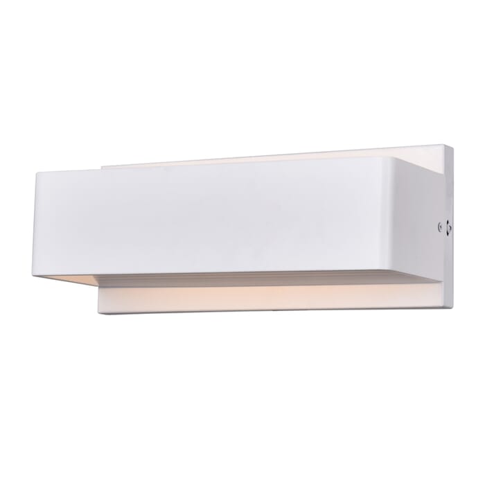 CWI Lilliana LED Wall Sconce With White Finish CWI Lilliana LED Wall Sconce With White Finish