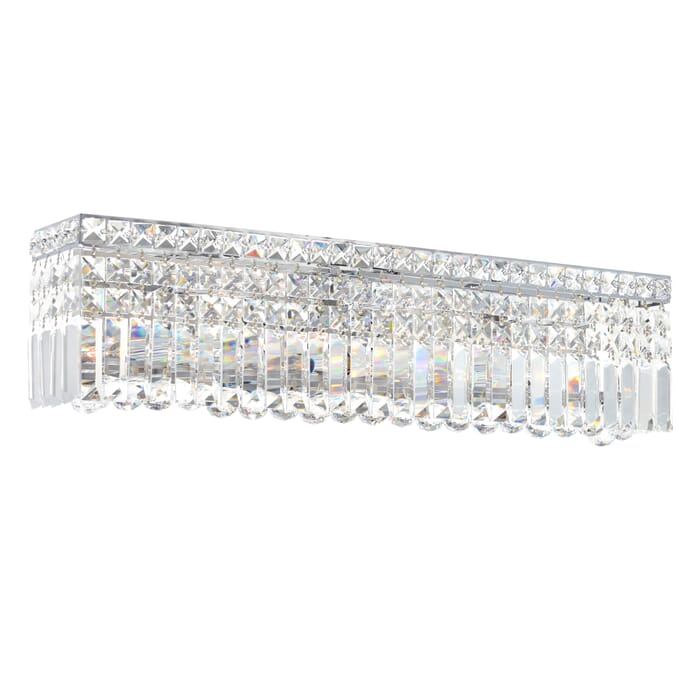 CWI Colosseum 6 Light Vanity Light With Chrome Finish CWI Colosseum 6 Light Vanity Light With Chrome Finish