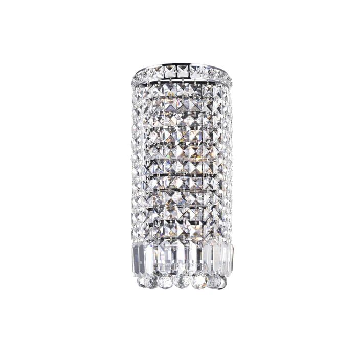 CWI Colosseum 4 Light Bathroom Sconce With Chrome Finish CWI Colosseum 4 Light Bathroom Sconce With Chrome Finish