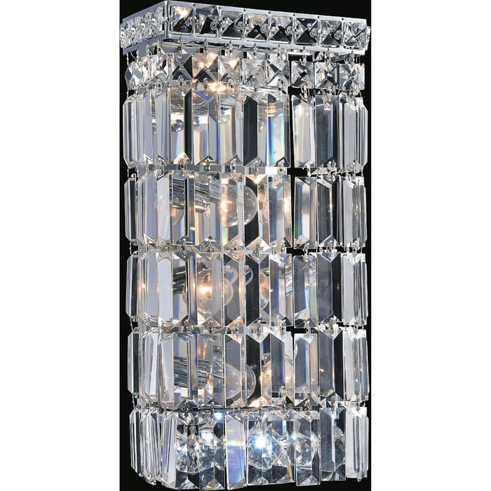 CWI Colosseum 4 Light Bathroom Sconce With Chrome Finish CWI Colosseum 4 Light Bathroom Sconce With Chrome Finish