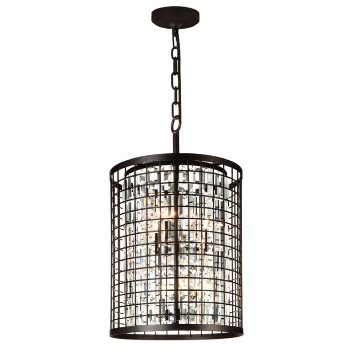 CWI Meghna 6 Light Up Chandelier With Brown Finish CWI Meghna 6 Light Up Chandelier With Brown Finish