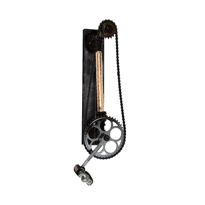 CWI Bici 1 Light Wall Sconce With Silver Gray Finish CWI Bici 1 Light Wall Sconce With Silver Gray Finish