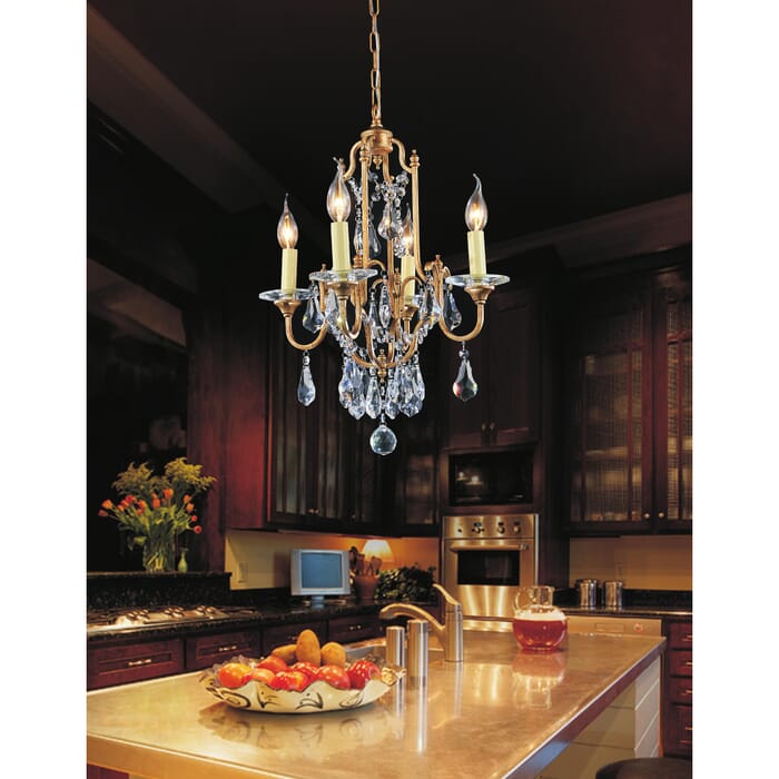 CWI Electra 4 Light Up Chandelier With Oxidized Bronze Finish CWI Electra 4 Light Up Chandelier With Oxidized Bronze Finish