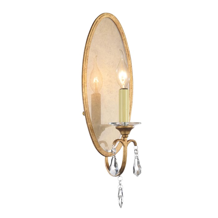 CWI Electra 1 Light Wall Sconce With Oxidized Bronze Finish CWI Electra 1 Light Wall Sconce With Oxidized Bronze Finish
