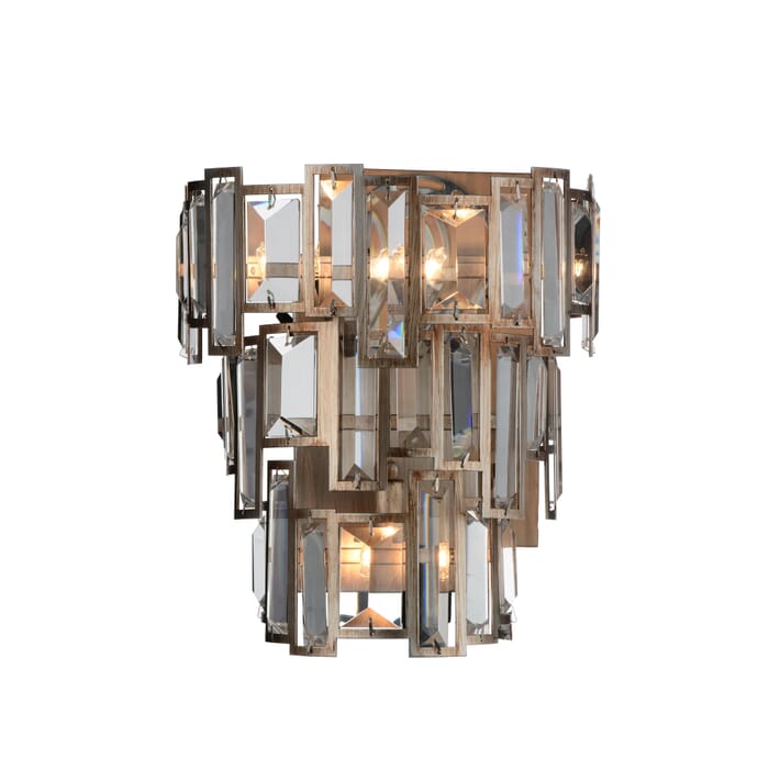 CWI Quida 3 Light Wall Sconce With Champagne Finish CWI Quida 3 Light Wall Sconce With Champagne Finish