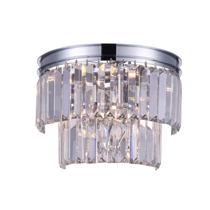 CWI Weiss 4 Light Wall Sconce With Chrome Finish CWI Weiss 4 Light Wall Sconce With Chrome Finish