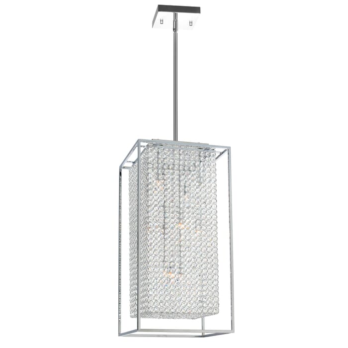 CWI Cube 11 Light Chandelier With Chrome Finish CWI Cube 11 Light Chandelier With Chrome Finish