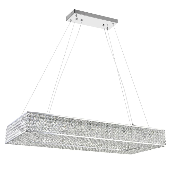 CWI Dannie 16 Light Chandelier With Chrome Finish CWI Dannie 16 Light Chandelier With Chrome Finish